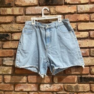 SHEIN Light Blue Jean Shorts